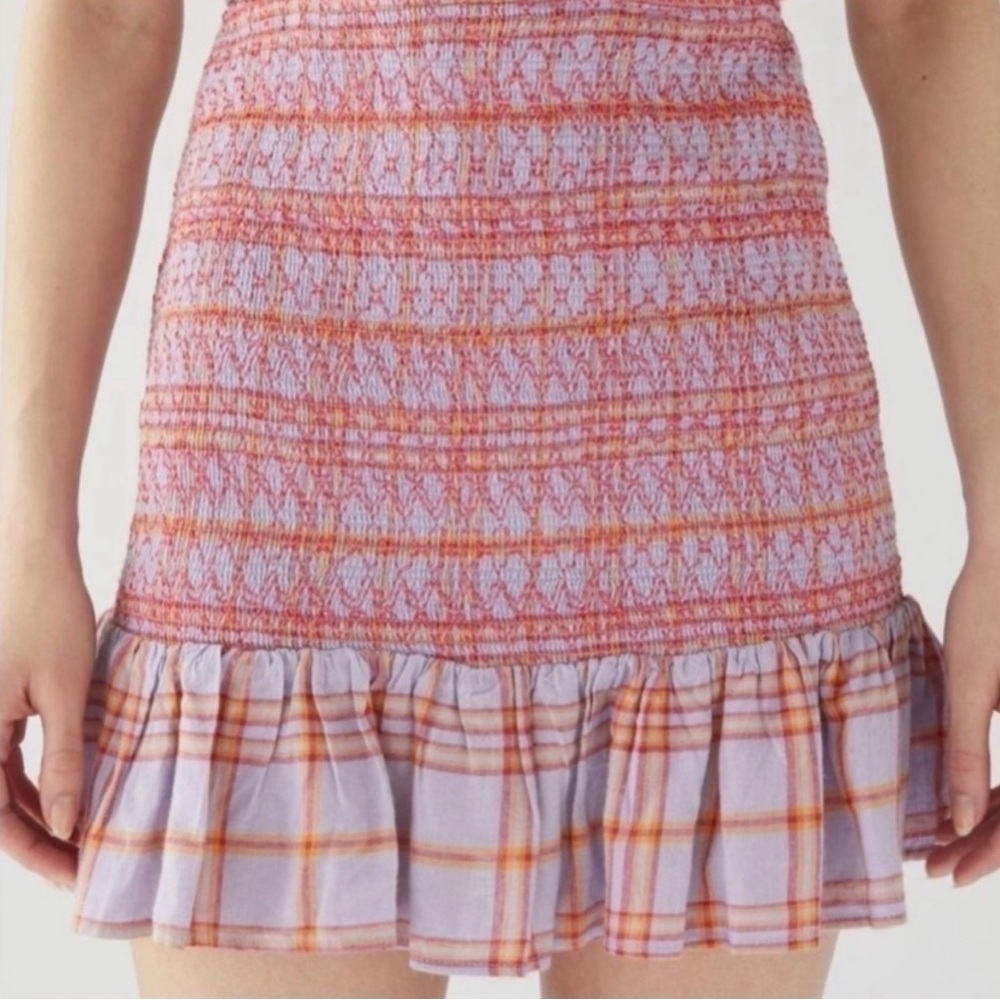 Urban Outfitters Pink Purple Bubble Mini Skirt - Picture 3 of 3